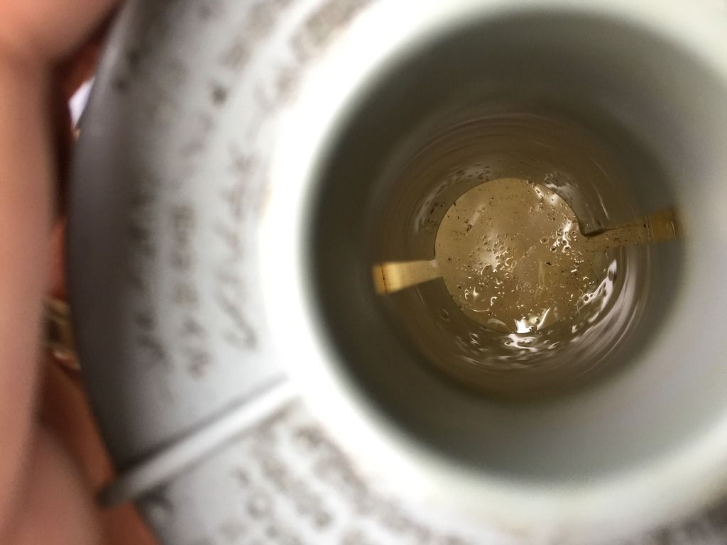 Check out how dirty my Power Steering Fluid is after a flush...