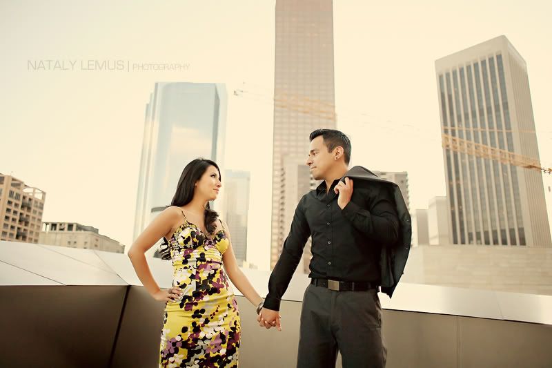 Disney Concert Hall Engagement Session