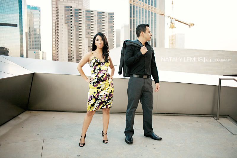 Disney Concert Hall Engagement Session