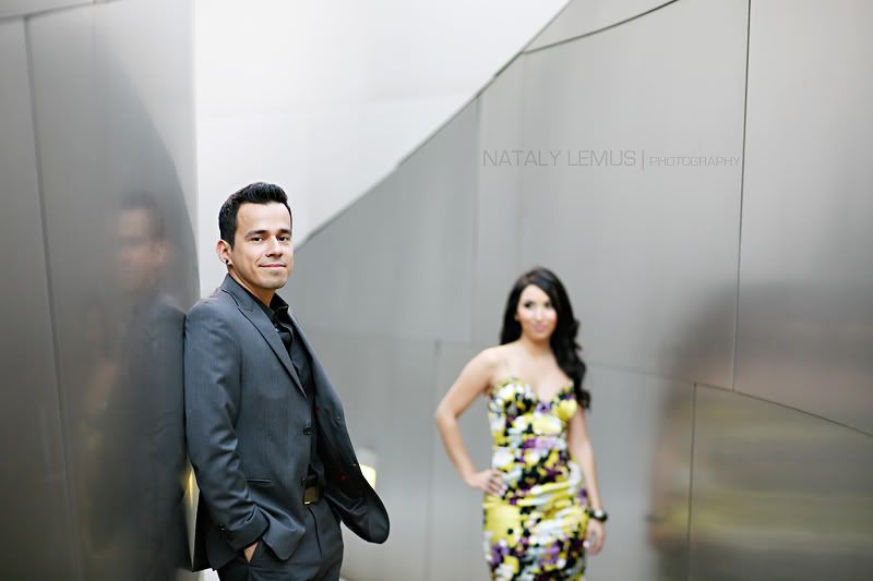 Disney Concert Hall Engagement Session