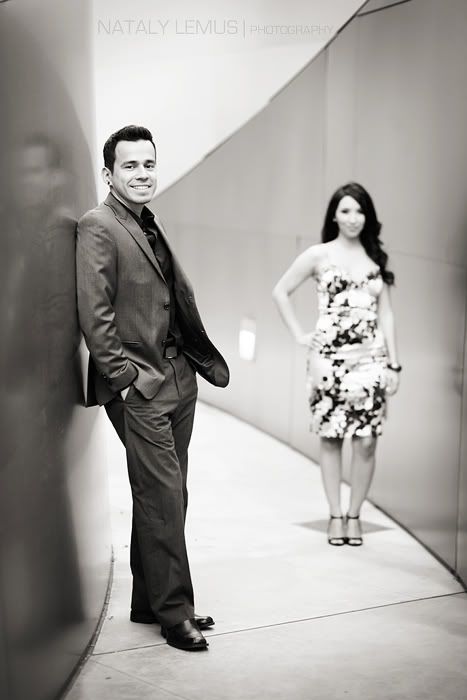 Disney Concert Hall Engagement Session