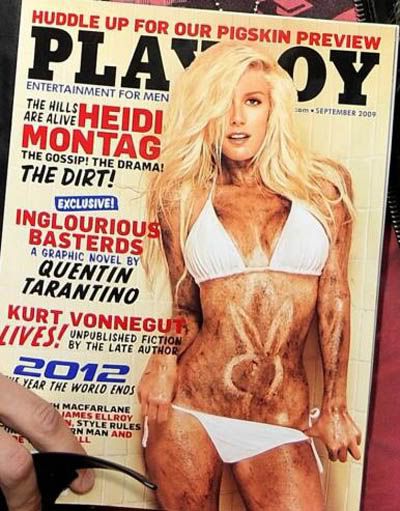 heidi montag playboy cover. Heidi Montag covers the