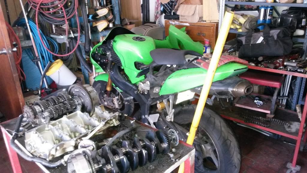 06 ZX6RR Rebuild (w/pictures, lots of pictures) | Kawasaki