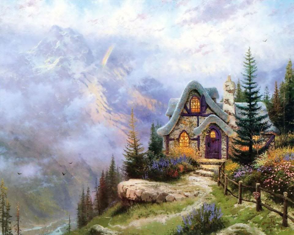 Thomas Kinkade Background - Thomas Kinkade Wallpaper Free