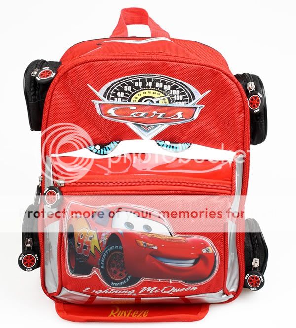   Cars McQueen Kids Backpack School Bag Girl Boys Birthday Gift  