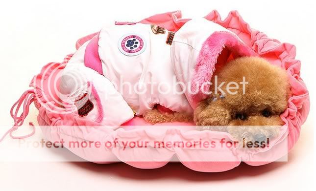5Colors Pink Pet Puppy Dog Cat Soft Pet Bed Sleeping Bag Warm Cushion Pillow