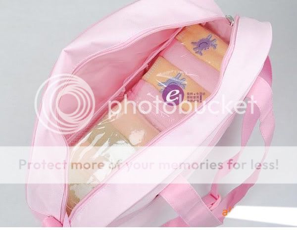 3 Colors Multi Function Baby Nappy Diaper Bag Mummy Mama Changing Handbag Brown