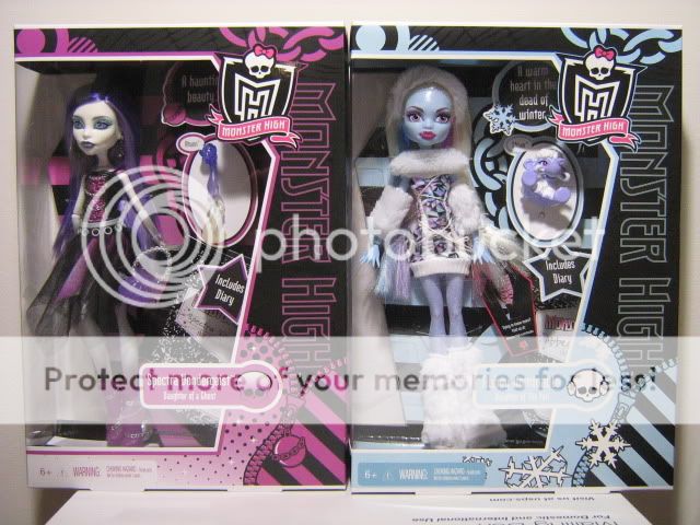 MONSTER HIGH ABBEY BOMINABLE & SPECTRA VONDERGEIST  